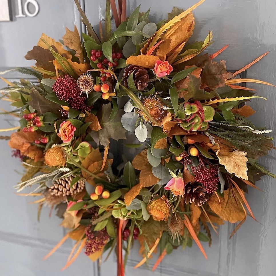 Autumn Door Wreath